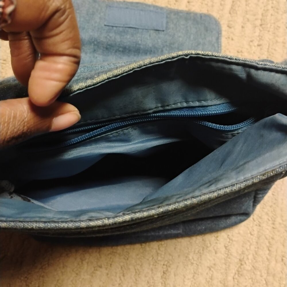 Acid Splash Denim Bag ๐ - Picture 7 of 8